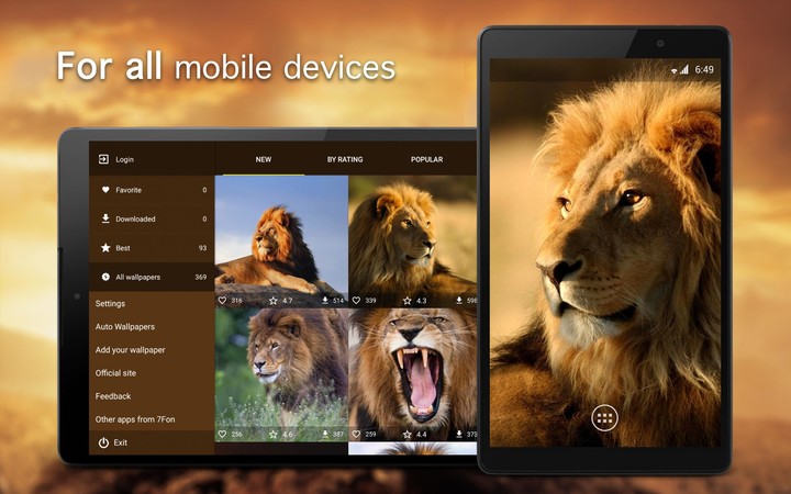 Lion Wallpapers 4K screenshot image 5_Popularmodapk.com