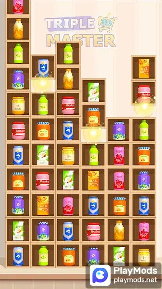 Triple Master 3D: Goods Match<span>(Free Shoping)</span> screenshot image 3_Popularmodapk.com