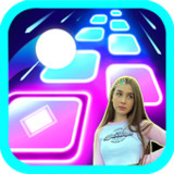 Lady Diana Magic Tiles Hop Edm1.4_Popularmodapk.com