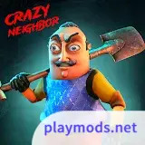 Hello Crazy Neighbor Game 3D<span>(No ads)</span>3.8_Popularmodapk.com