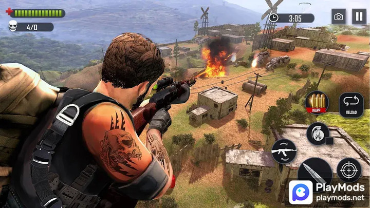 Fps Shooting Games: Gun Strike<span>(Remove ads)</span> screenshot image 4_Popularmodapk.com