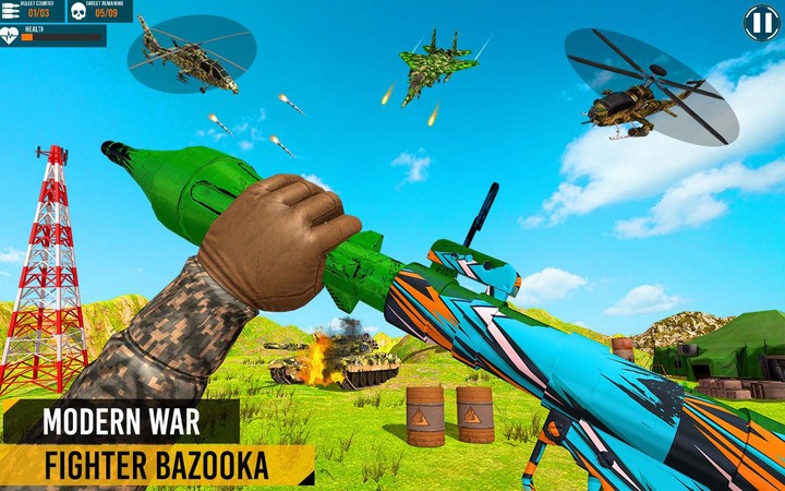 US Army Rocket Launcher Games screenshot image 5_Popularmodapk.com