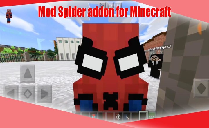 Spiderhero mod for Minecraft screenshot image 7_Popularmodapk.com