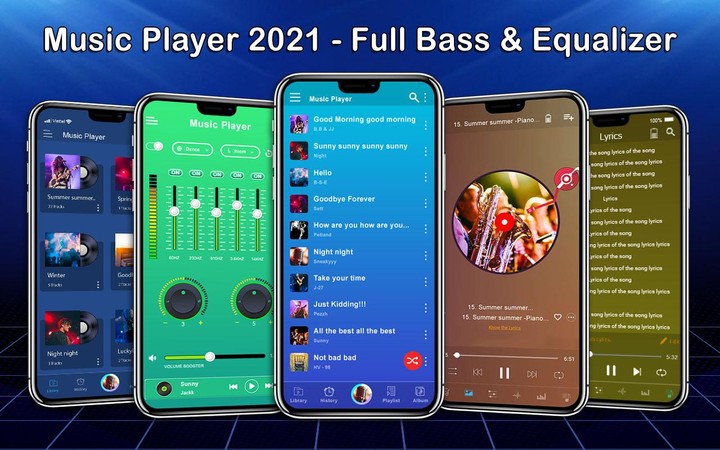 Music Player 2022 screenshot image 1_Popularmodapk.com