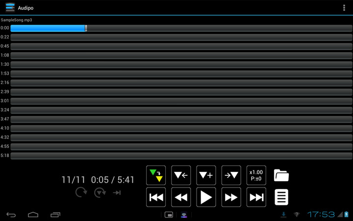 Audipo:Audio speed changer screenshot image 2_Popularmodapk.com