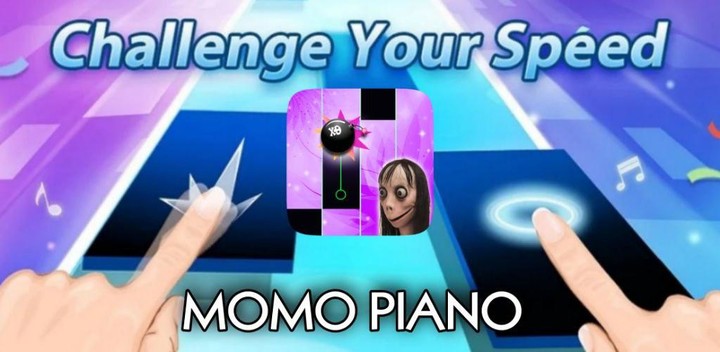 The scary Momo piano magic hop screenshot image 1_Popularmodapk.com