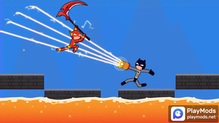 Spider Stickman Fighting - Supreme Warriors(Lots of currency) screenshot image 4_Popularmodapk.com