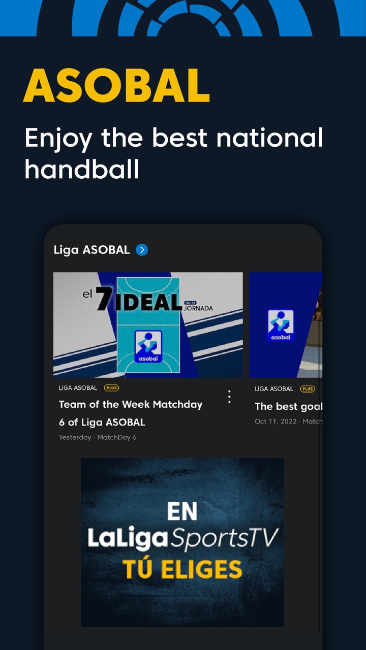 LaLiga Sports TV - Live Videos screenshot image 8_Popularmodapk.com