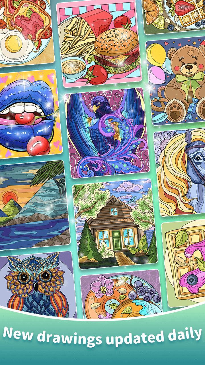 Color Art Paint by Number Game screenshot image 3_Popularmodapk.com