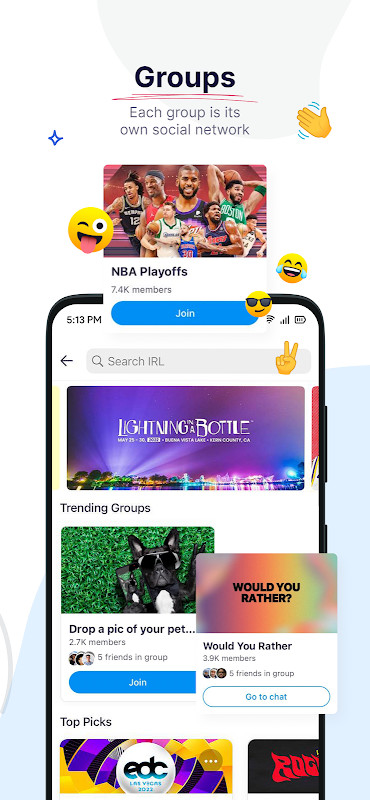 IRL - Social Messenger screenshot image 9_Popularmodapk.com