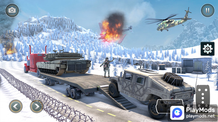 Truck Simulator Army Games 3D<span>(unlimited money)</span> screenshot image 4_Popularmodapk.com