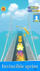 Rabbit Parkour-Subway runner rush race<span>(No Ads)</span> screenshot image 1_Popularmodapk.com