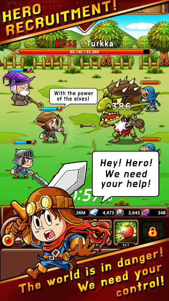 Hero-C : The Role Knights<span>(Unlimited money)</span> screenshot image 2_Popularmodapk.com