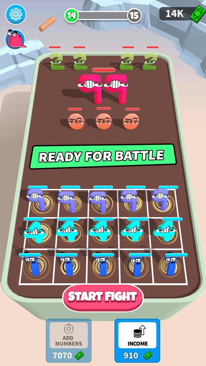 Merge Number Titans screenshot image 2_Popularmodapk.com