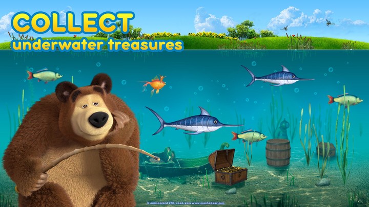 Masha and the Bear: Water game screenshot image 5_Popularmodapk.com