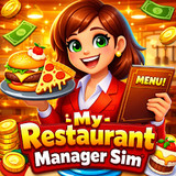 My Restaurant Manager Sim<span>(Unlimited Currency)</span>1.0_Popularmodapk.com