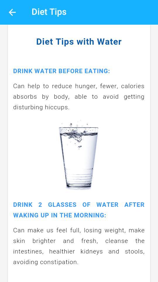 Water Diet Plan - Lose Weight screenshot image 7_Popularmodapk.com