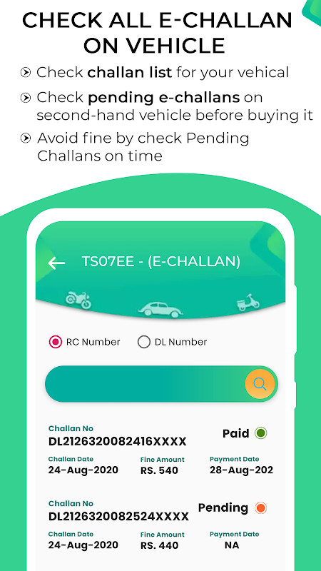 RTO Vehicle Information screenshot image 6_Popularmodapk.com
