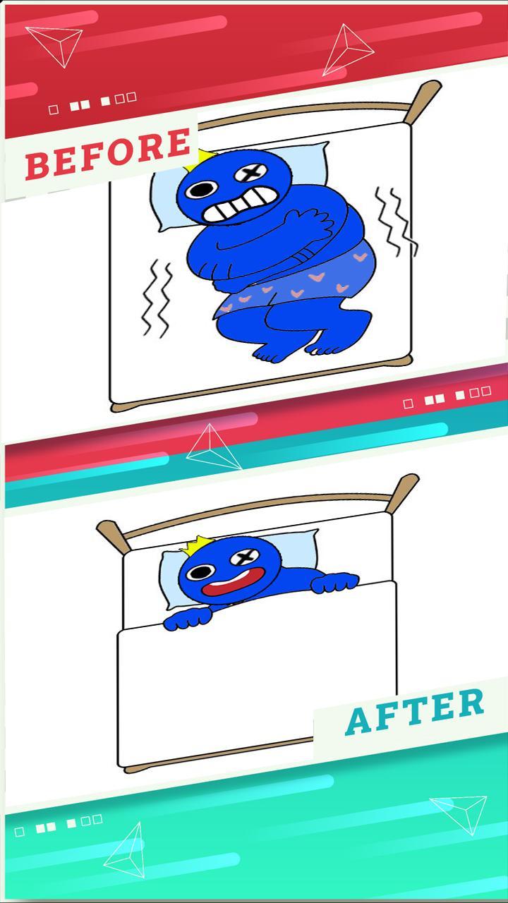 Horror Rainbow Draw Puzzle screenshot image 2_Popularmodapk.com