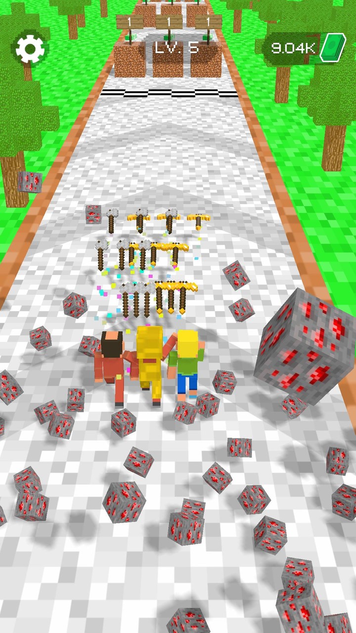 Voxel Run screenshot image 3_Popularmodapk.com