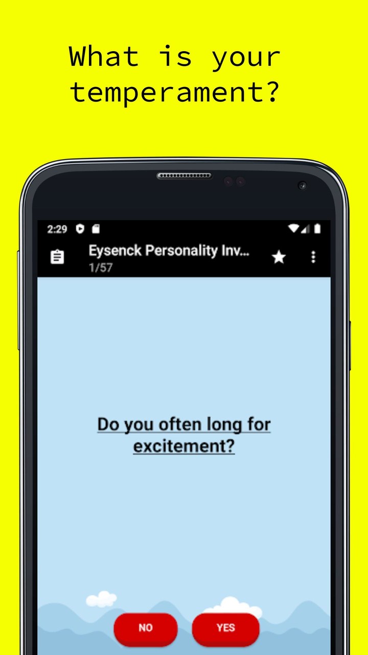 Eysenck Personality Inventory screenshot image 1_Popularmodapk.com