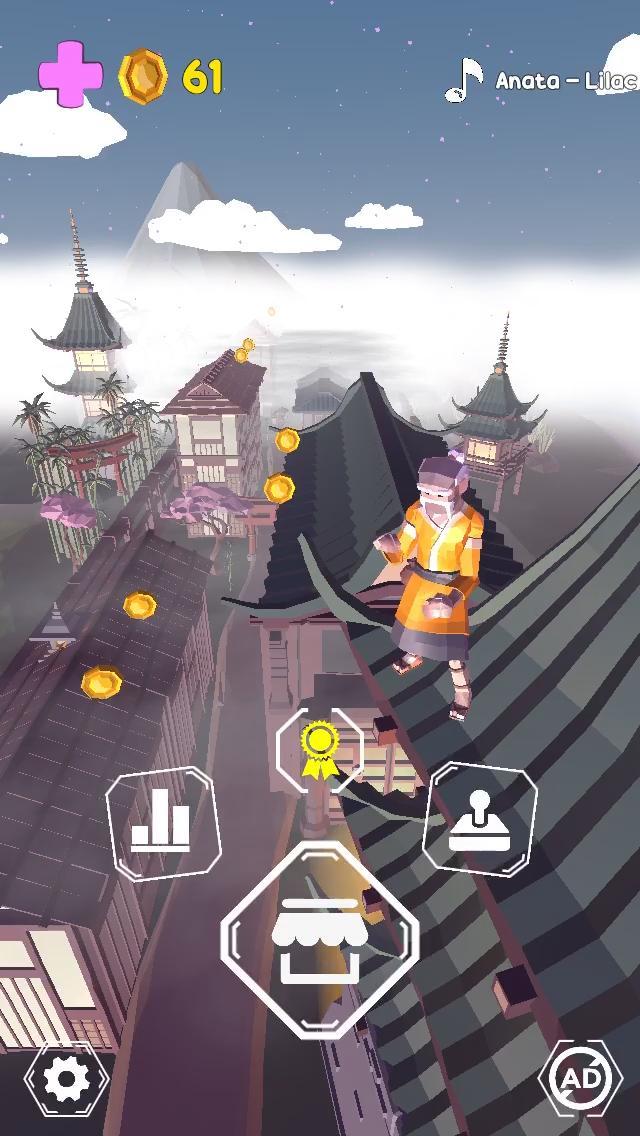 Roof Ninja screenshot image 1_Popularmodapk.com