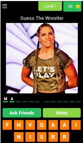 Wrestlers Quiz screenshot image 1_Popularmodapk.com
