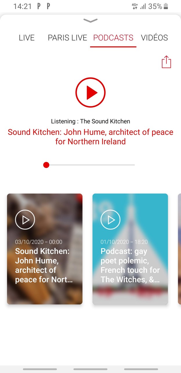 Radio France Internationale screenshot image 2_Popularmodapk.com