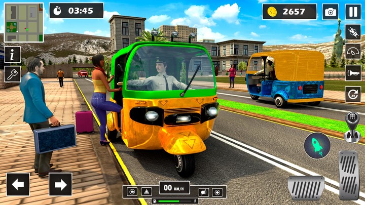 Tuk Tuk Rickshaw Driver Games screenshot image 1_Popularmodapk.com
