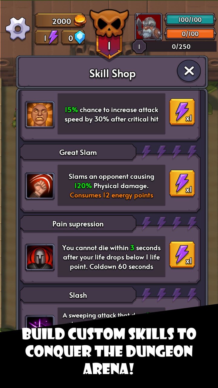 Dungeon Arena: Free strategy b screenshot image 4_Popularmodapk.com