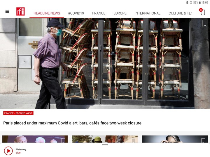 Radio France Internationale screenshot image 4_Popularmodapk.com