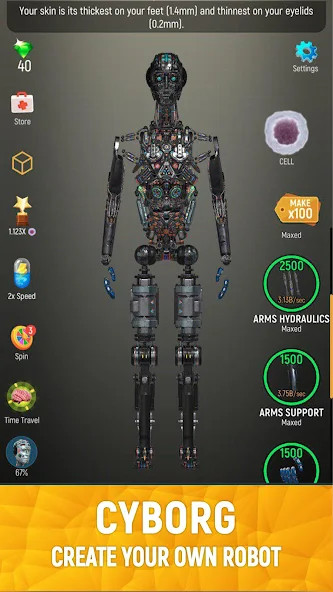 Idle Human<span>(Unlimited diamonds)</span> screenshot image 4_Popularmodapk.com
