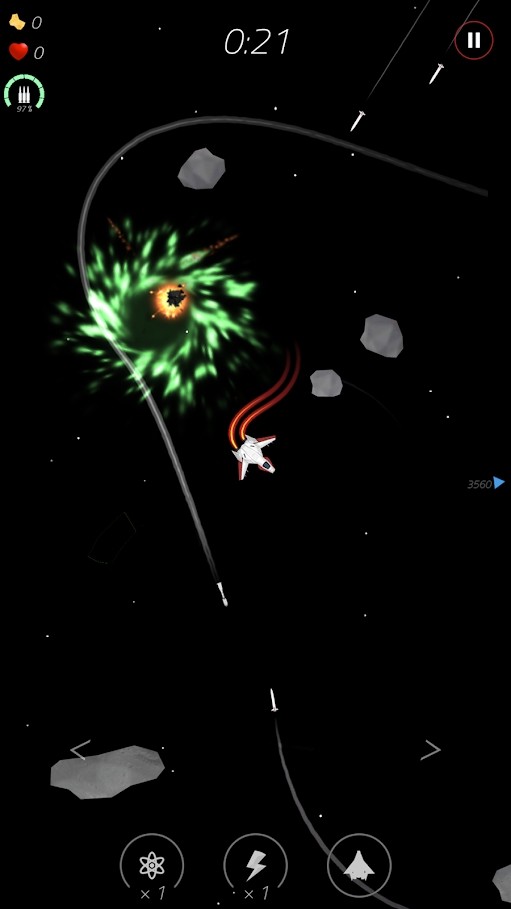2 Minutes in Space: Missiles!(Unlimited Money ) screenshot image 2_Popularmodapk.com