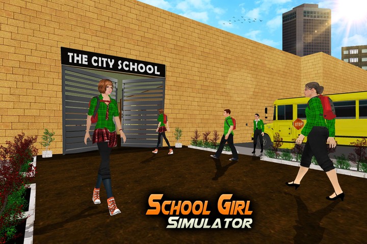 High School Girl Simulator 3D screenshot image 1_Popularmodapk.com