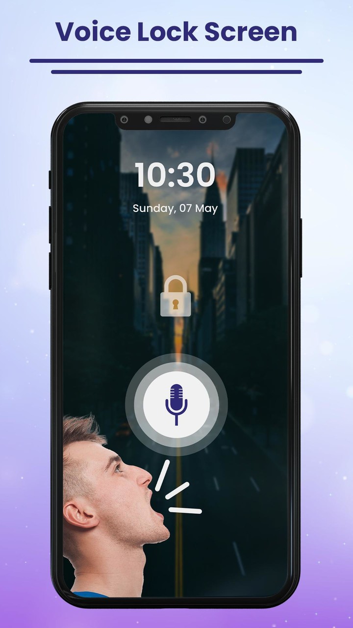 Voice Screen Lock : Voice Lock screenshot image 5_Popularmodapk.com