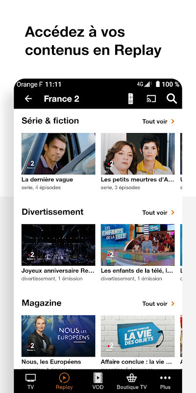 TV d'Orange • film, streaming screenshot image 18_Popularmodapk.com