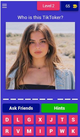 Guess The Tiktoker 2021 screenshot image 3_Popularmodapk.com