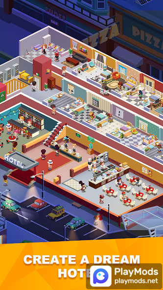 Sim Hotel Tycoon: Tycoon Games<span>(Mod Menu)</span> screenshot image 1_Popularmodapk.com