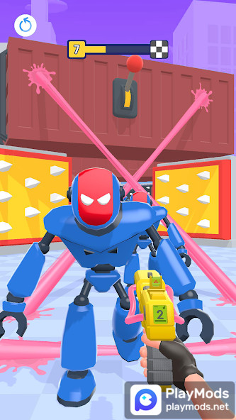 Tear Them All: Robot fighting<span>(No Ads)</span> screenshot image 2_Popularmodapk.com