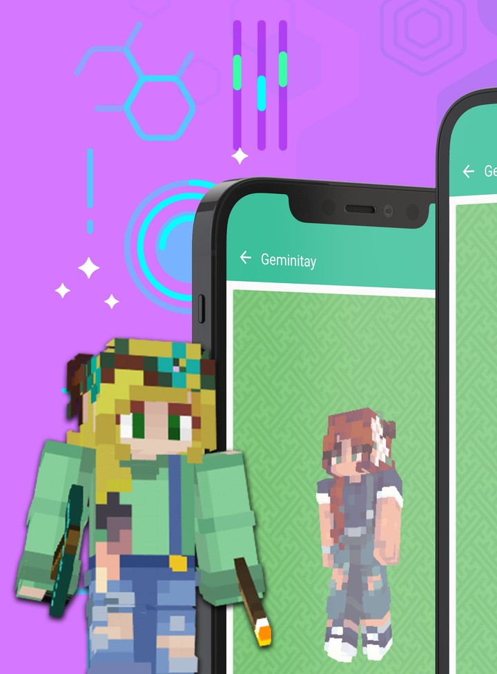 Skin Geminitay For Minecraft screenshot image 3_Popularmodapk.com