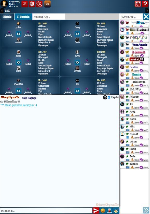 SevgiOkey.Com - Okey Oyna screenshot image 3_Popularmodapk.com