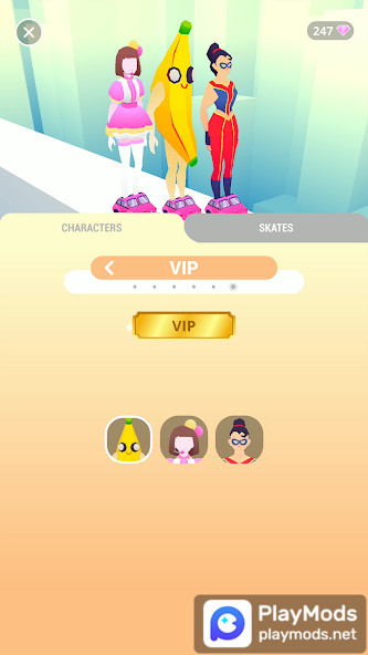 Sky Roller: Rainbow Skating<span>(Unlock all appearances)</span> screenshot image 3_Popularmodapk.com