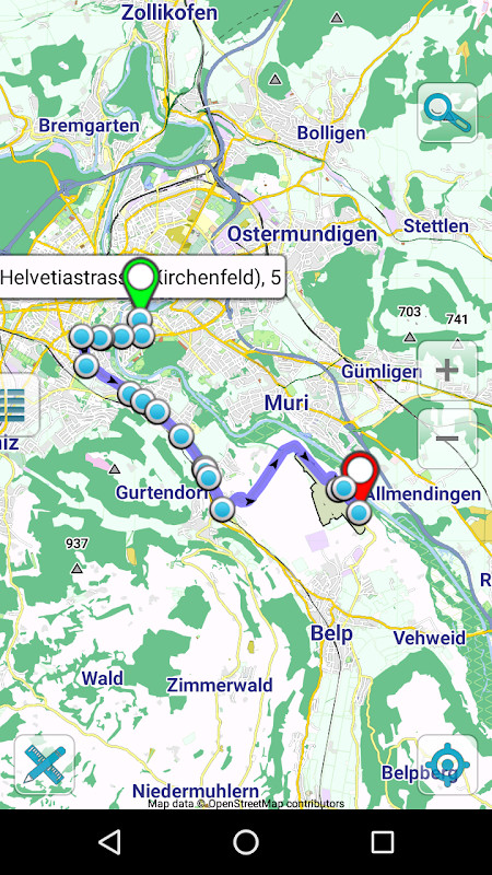 Map of Bern offline screenshot image 2_Popularmodapk.com