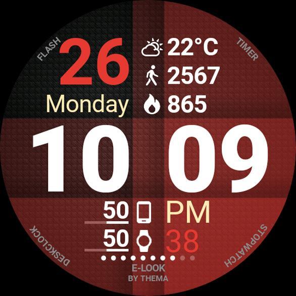 E-Look Watch Face screenshot image 9_Popularmodapk.com