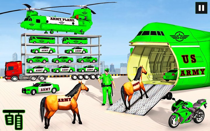 Army Vehicle Truck Simulator screenshot image 3_Popularmodapk.com