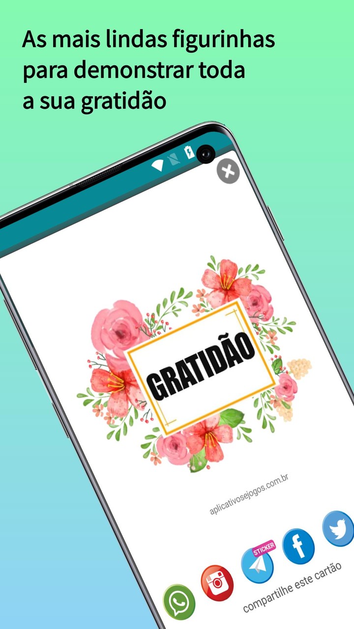 Figurinhas de Gratidão screenshot image 3_Popularmodapk.com