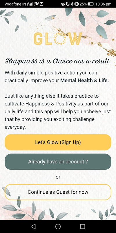 Glow: 30 Days Challenge to transform lifestyle screenshot image 6_Popularmodapk.com