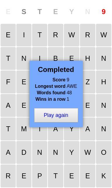 Word puzzle screenshot image 2_Popularmodapk.com