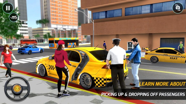Taxi Driving School: Car Games screenshot image 4_Popularmodapk.com