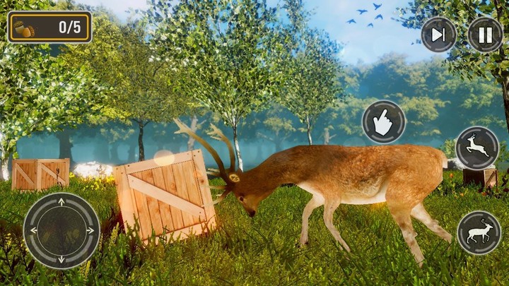 Deer Simulator: Animal Life 3D screenshot image 12_Popularmodapk.com